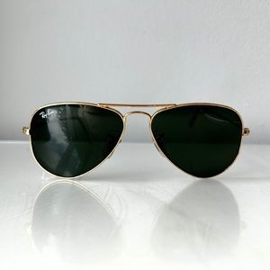 Ray-Ban Classic Aviator sunglasses RB3044 gold/green (52 mm lens)